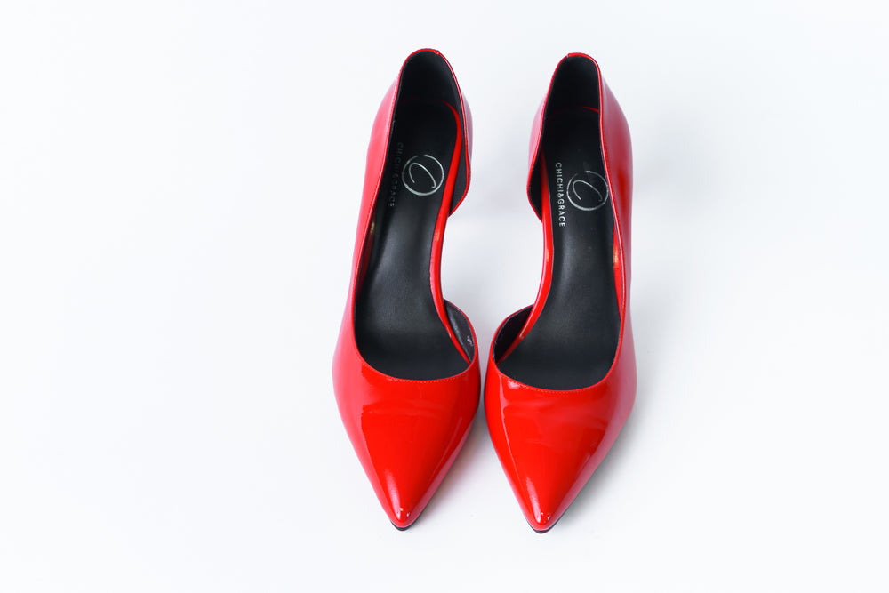 
                  
                    Red Patent Heels
                  
                