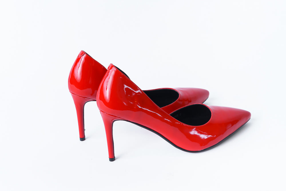 
                  
                    Red Patent Heels
                  
                